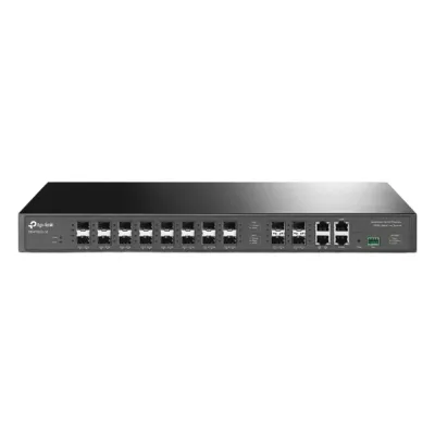 DeltaStream - OLT de 16 puertos GPON / Conexión de hasta 2,048 ONUs / 2 Puertos Gigabit RJ45 Uplink / 4 Puertos SFP+ Uplink / Fuentes Redundantes AC- AC (incluidas) / Administración desde la nube (DPMS)