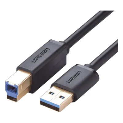 Cable USB-A 3.0 macho a USB-B macho / Ideal para Impresora, Escáner, Pianos, Barras de sonido, etc. / Plug & Play / Compatibilidad Universal / 2 metros