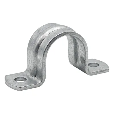 Abrazadera tipo Omega para Tubo Conduit de 38 mm (1-1/2") / Acero Pregalvanizado