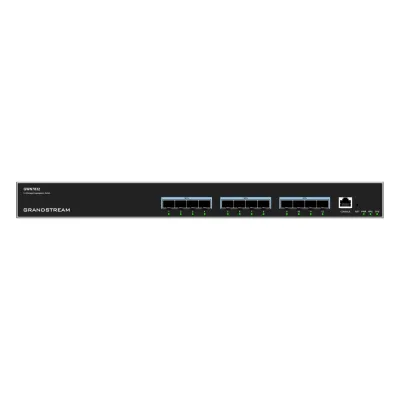 Switch de Agregación Capa 3 / 12 Puertos 10Gigabit SFP+ / QoS Integrada / Soporte IPv6 e IPv4 / Seguridad Avanzada / Stacking /
