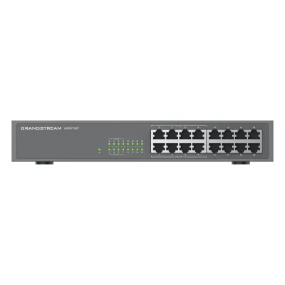 Switch PoE+ 16 Puertos Gigabit No Administrable / 8 puertos 10/100/1000 Mbps / 8 puertos PoE+ / hasta 145W