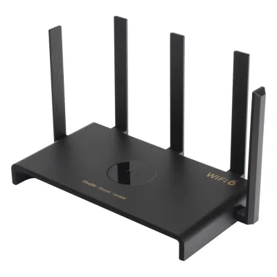 Home Router inalámbrico MESH , Diseñado para GAMING con doble puerto WAN Gigabit para Sumar Ancho de banda, 3 puertos LAN Gigabit., WI-FI 6 2x2 doble Banda