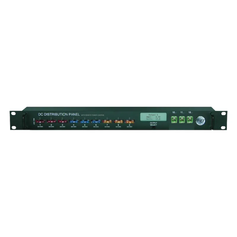 Panel Administrable IP con Control de Energía Remoto, Aplicaciones de 12 y 24 Vcc.