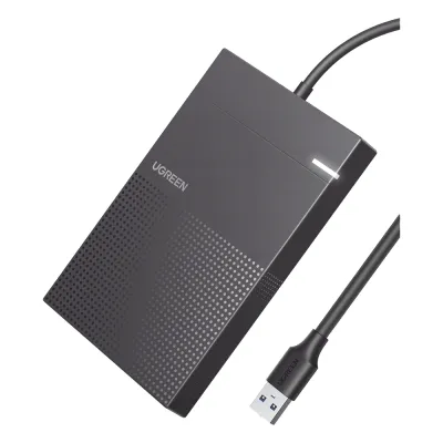 Carcasa de Disco Duro 2.5'' (Enclosure) | Adecuado para HDD y SSD de 2.5” | Chip Inteligente | UASP & TRIM | Led Indicador | ABS | Hibernación Automática | Compatible con SATA I II III, HDD, SSD de hasta 6TB.