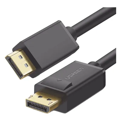 Cable DisplayPort 1.2 Macho a Macho | Longitud 3 Metros (9.84 Pies) | Versión DP1.2 | Soporta 4K@60Hz; 2K@144Hz | Soporta 3D | Color Profundo de 8 y 10 Bits | Blindaje Interno Múltiple | Cobre Estañado 28AWG | Botón de Liberación