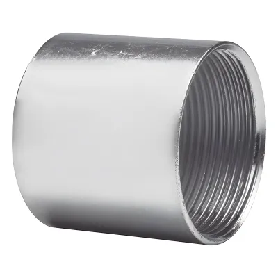 Cople Cédula 40 de 1/2" (16 mm) con Rosca / Etiqueta Naranja.