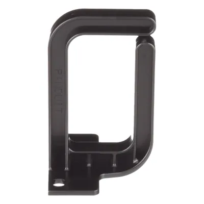 Anillo Tipo D Vertical, Para Gabinetes de Telecomunicaciones, 1 UR, Color Negro