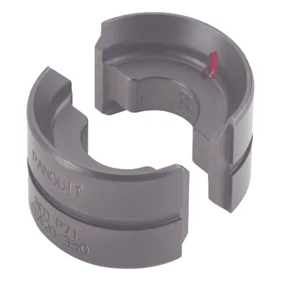 Dado de Prensado para Herramienta de Crimpado PANDUIT Serie CT-29XX, Calibre 2/0 AWG Cobre, 1 AWG Aluminio. Código Negro P45