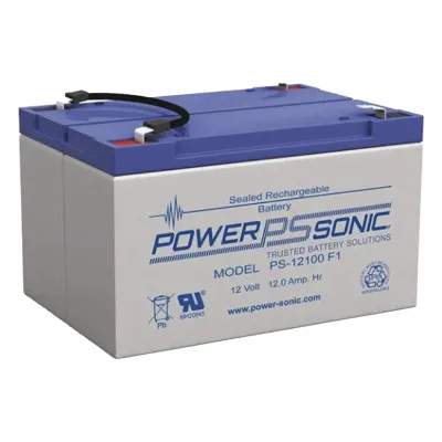 Batería 12V, 12AH, Para Respaldo, Tecnologías AGM/VRLA, 5 Años Vida Útil, Terminales F1, Reconocida UL