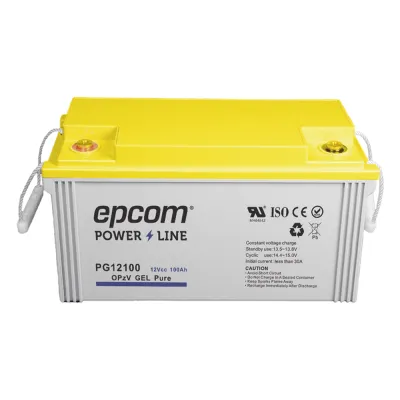 Batería GEL Puro OPzV Ciclo Profundo / 12 Vcc / 100 Ah / Aplicaciones Fotovoltaicas y de Respaldo