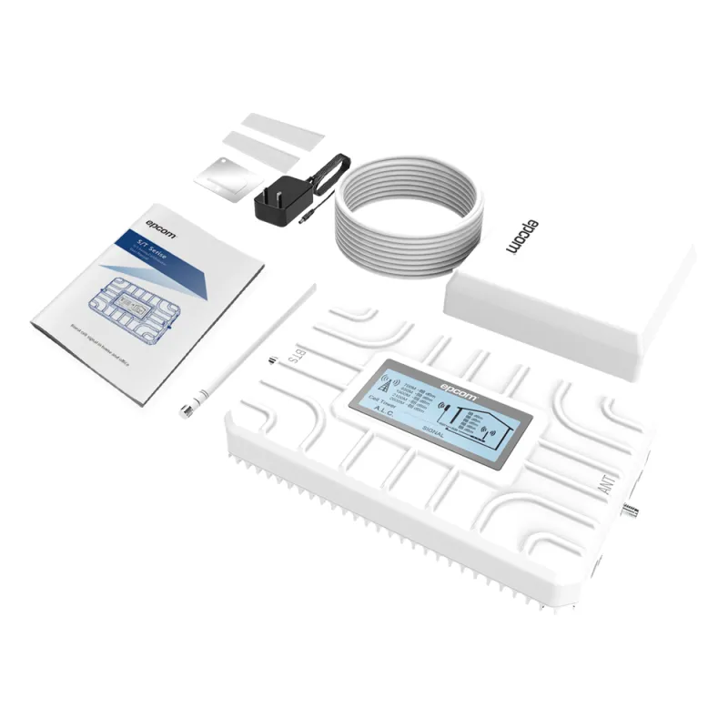 Kit Amplificador de Señal Celular 2G, 3G, 4G y 5G / Mejora llamadas convencionales y VoLTE / Amplifica señal de TELCEL, AT&T, MOVISTAR, BAIT,DiRi y más / Cubre hasta 150 m².