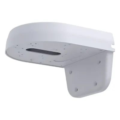 Soporte de montaje en pared para cámaras IP Serie 30, en aluminio inyectado y acero SECC, para interior y exterior