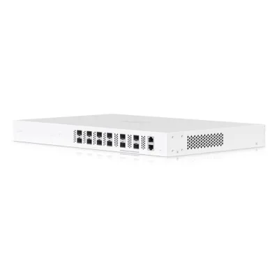 Ubiquiti UISP Fiber OLT XGS — Terminal de línea óptica (OLT) de 8 puertos, 10 Gbps de subida y bajada, capacidad para 2,000+ suscriptores