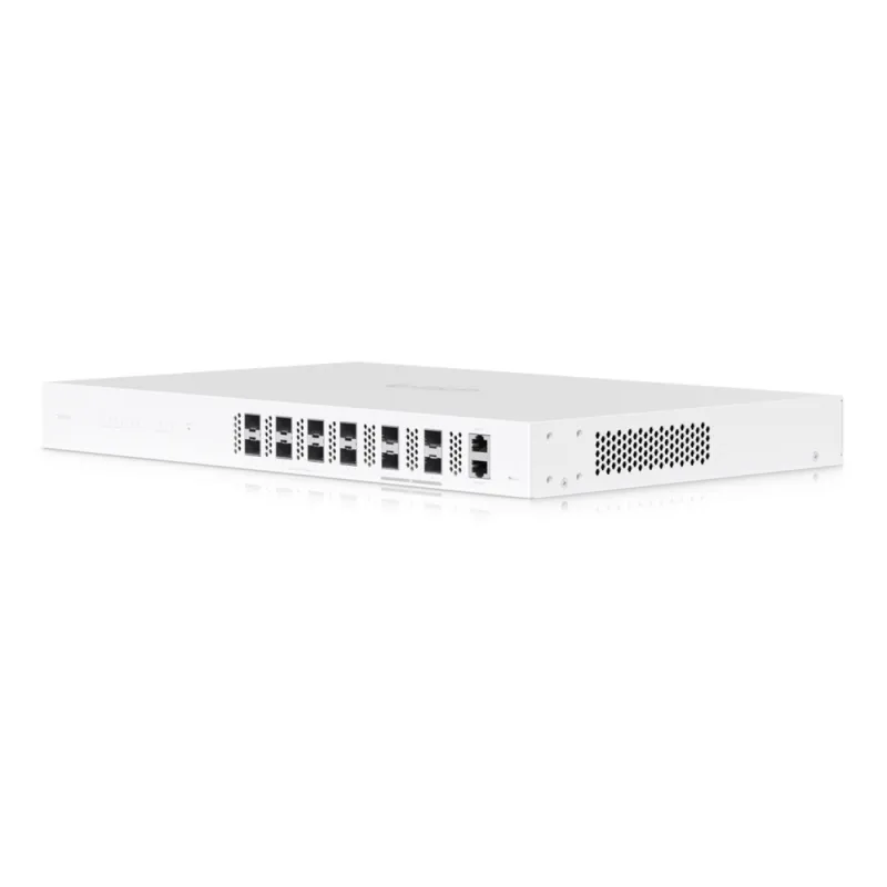 Ubiquiti UISP Fiber OLT XGS — Terminal de línea óptica (OLT) de 8 puertos, 10 Gbps de subida y bajada, capacidad para 2,000+ suscriptores