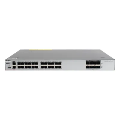 Switch Core Administrable Capa 3 con 24 puertos Gigabit + 8 SFP+ para fibra 10Gb, gestión gratuita desde la nube.