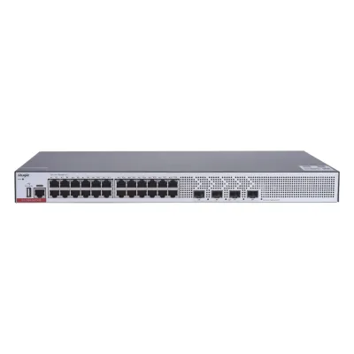 Switch de Acceso Capa 3 con doble Chip para Alta Disponibilidad Ideal en Redes Empresariales con 24 puertos Gigabit y 4 SFP+ 10Gb