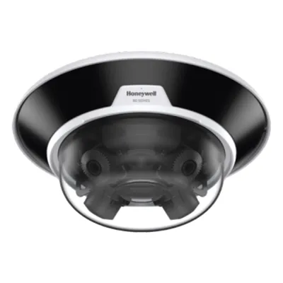 Cámara IP multisensor de 20 MP (4 lentes de 5 MP motorizados 3.7-7.7 mm) para exterior, IP66, IK10, con IR de 30 m