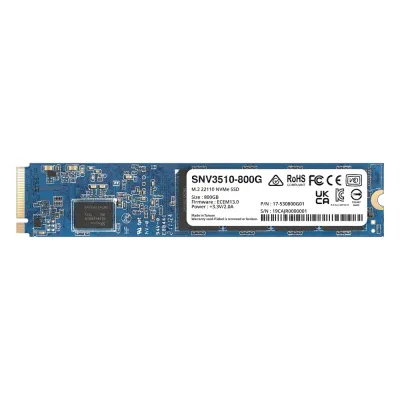 SSD NVMe M.2 SNV3410/3510 | SSD 400GB | Alto Rendimiento 400000 IOPS Lectura | Resistencia Empresarial 1022 TBW | Protección de Datos Integral | Análisis de Vida Útil | Diseñada para Sistemas Synology.