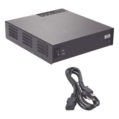 Fuente de Poder Conmutada 13.8Vcc/26A/360W de Potencia de Salida con cable de alimentacion