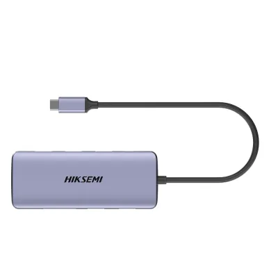 Hub USB-C 8 en 1 / HDMI 4K / 3x USB 3.0 + 1x USB 2.0 / SD + Micro SD / PD 100W / Aleación de Aluminio
