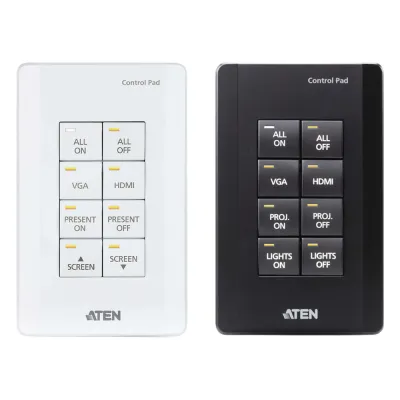 Sistema de control ATEN: panel de control de 8 botones