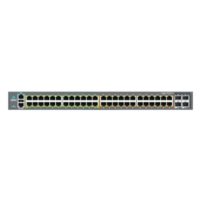 Switch Empresarial / Cloud-Managed / Layer 2-3 / 24-48 Puertos Gigabit / 4-6 Puertos SFP+ 10G-SFP28 25G / PoE+ 30W-PoE++ 60W-90W / Dual Power CRPS / 128-420 Gbps Throughput / 5 Años Garantía