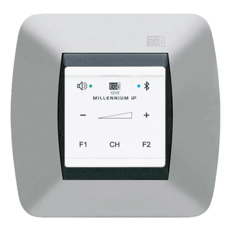 Mando Bluetooth IP | Control Táctil | Compatible Sistema Millennium | Alimentación PoE | Color Blanco |