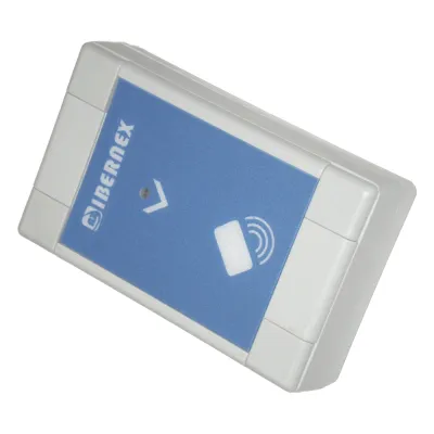 Lector rfid 125khz/ Control de accesos y presencia/ 3 entradas y 1 salida colector abierto/ montaje de superficie