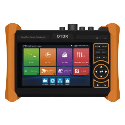 Tester Profesional OTDR y Video | Fibra Óptica | Cámaras IP | Cableado y Redes| Pantalla 5.4" Táctil | Soporta 4K/8K | HDMI/VGA | Medidor Potencia Óptica | Alcance 150KM | Localizador Fallos VFL | PoE Integrado | WiFi | In