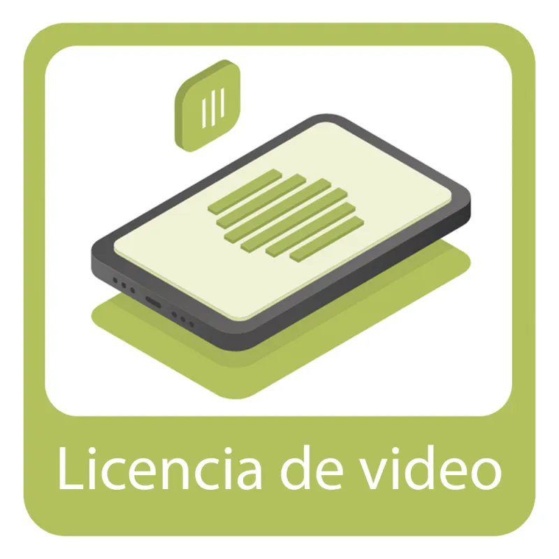 Servicio de Push-to-Video TASSTA / 12 Meses / Video en Vivo uno a uno, Grupo, Conferencia y Emergencia / Requiere TFLEXSMART