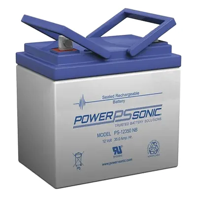 Batería 12V, 35AH, Para Respaldo, Tecnologías AGM/VRLA, 5 Años Vida Útil, Terminales NB, Reconocida UL