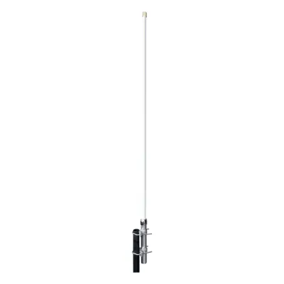 Antena de Fibra de Vidrio para Base, Omnidireccional, 824-869 MHz, 6.5 dB, 200 Watt, N Hembra.