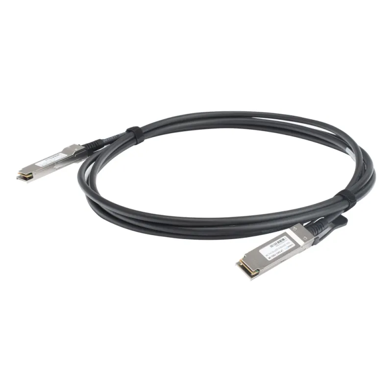 Cable DAC QSFP28 de 100 Gbps a 100 Gbps / Passive Direct Attach Copper Twinax Cable / Longitud: 3 metros