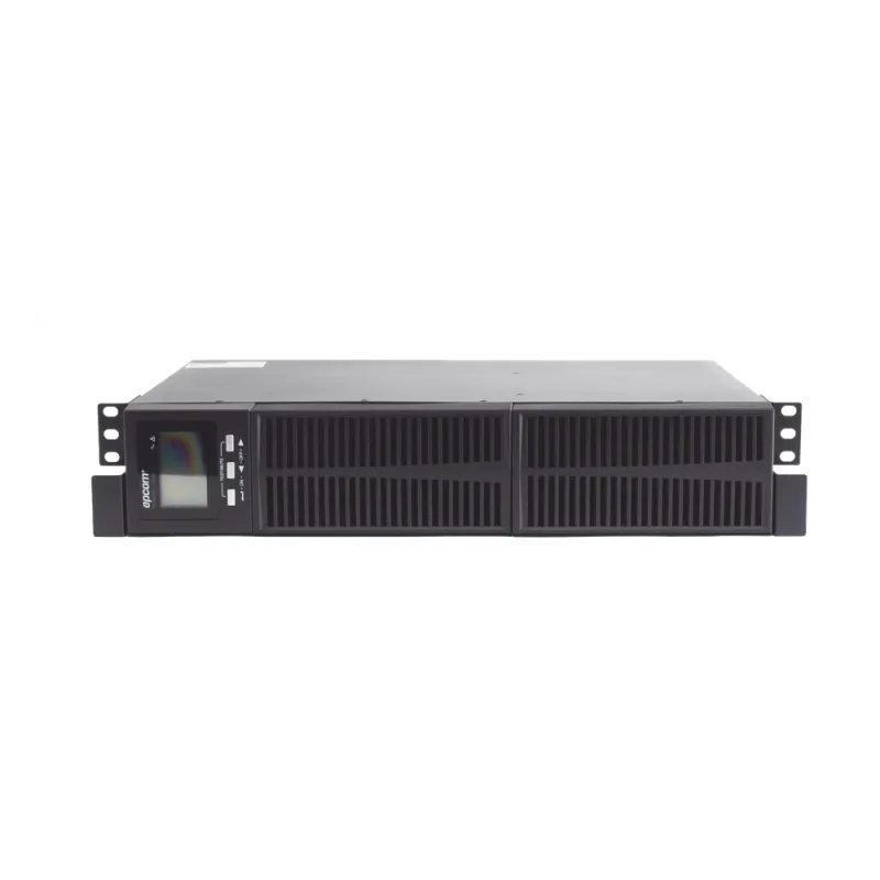 UPS de 1000VA/900W / Topología On-Line Doble Conversión / Entrada y Salida de 120 Vca / Clavija de Entrada NEMA 5-15P / Pantalla LCD Configurable /Formato Rack/Torre
