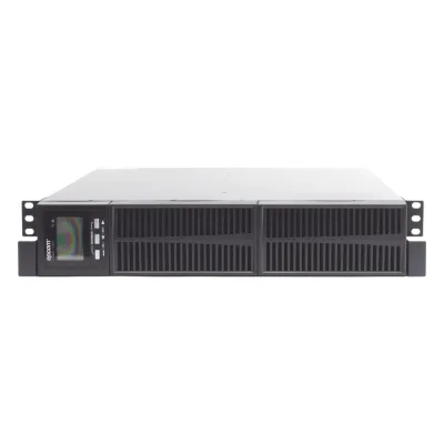 UPS de 3000VA/2700W / Topología On-Line Doble Conversión con Baterías Internas / Entrada y Salida de 120 Vca / Clavija de Entrada NEMA L5-30P / Pantalla LCD Configurable / Formato Rack/Torre