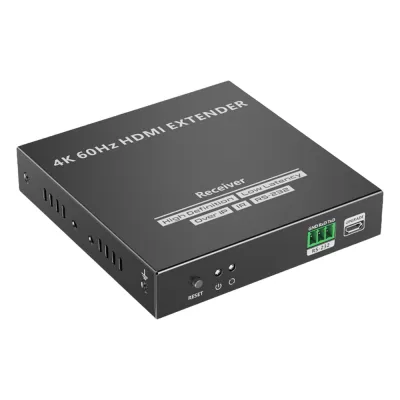 Receptor Compatible para Kit TT582 | 4K @60Hz | Cat 6, 6a y 7 | hasta 120 metros |