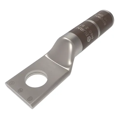 Zapata Terminal de Cañón Largo para Tornillo 5/16" y Calibre 2 AWG.
