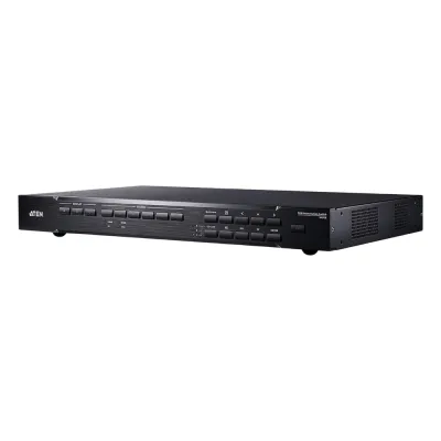 SWITCH MATRICIAL 7X3 | CON ESCALADOR DE VIDEO | STREAMING | MEZCLADOR DE AUDIO | HDBaseT | Receptor de IR