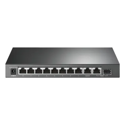 Switch PoE+ No Administrable De Escritorio 10 Puertos / 8 puertos 10/100/1000 Mbps PoE af/at Inteligiente / Presupuesto 123 W / Modo Extendido hasta 250 metros