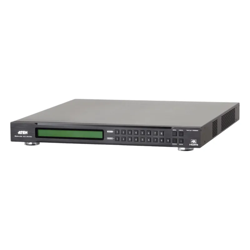 Matriz HDMI 8x9 | Escalador 4K | HDCP 2.2 | Compatible con VideoWall | EDID Expert