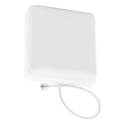 Antena direccional tipo Panel para interior/ Cubre 698-960 MHz, 1710-2700 MHz/ Ganancia 4-6 dBi, 8 dBi/ Conector N-Hembra/ Incluye montaje para pared.