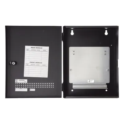 Gabinete Metálico para Hasta 2 Módulos de Control XP10-M, XP6-R o XP6-C de NOTIFIER, Bisagras Izquierdas