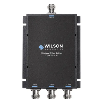 Divisor de 3 salidas, 50 Ohm, 600-4000MHz conector N-Hembra