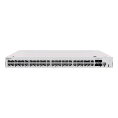 Switch de Acceso Gigabit Administrable Capa 2 / 48 puertos 10/100/1000 Mbps / 4 Puertos 10GE SFP+ Uplink / ERPS / IMGP Snooping / DHCP Snooping / Administración Nube Gratis