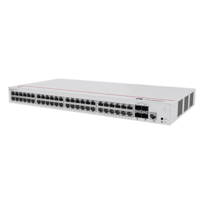 Switch de Acceso Gigabit Administrable Capa 2 / 48 puertos 10/100/1000 Mbps / 4 Puertos 1GE SFP Uplink / ERPS / IMGP Snooping / DHCP Snooping / Administración Nube Gratis