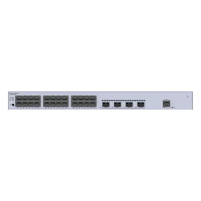 Switch de Distribución/Core Gigabit Administrable Capa 3 / 24 puertos 10/100/1000 Mbps / 4 Puertos 1GE SFP Uplink / ERPS / Rutas Estáticas / iStack / Administración Nube Gratis