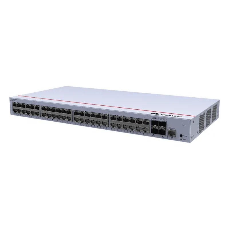 Switch de Distribución/Core Gigabit Administrable Capa 3 / 48 puertos 10/100/1000 Mbps / 4 Puertos 1GE SFP Uplink / ERPS / Rutas Estáticas / iStack / Administración Nube Gratis