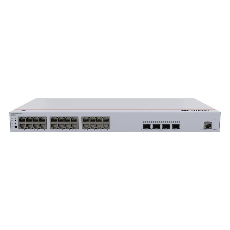 Switch de Acceso eKit Administrable / Capa 2 / 24 Puertos PoE+ Gigabit + 4 Puertos SFP+/SFP + Puerto de Consola / Poe Perpetuo / Presupuesto PoE 400 W / Sin Licenciamiento