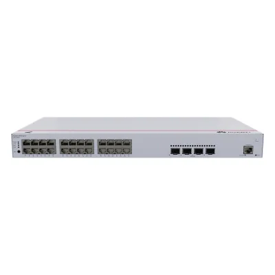 Switch de Distribución/Core Gigabit Administrable PoE Capa 3 / 24 puertos 10/100/1000 Mbps (PoE) / 4 Puertos 10GE SFP+ Uplink / ERPS / Rutas Estáticas / iStack / PoE Perpetuo / 400W / Administración Nube Gratis