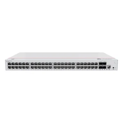 Switch de Distribución/Core Gigabit Administrable PoE Capa 3 / 48 puertos 10/100/1000 Mbps (PoE) / 4 Puertos 1GE SFP Uplink / ERPS / Rutas Estáticas / iStack / PoE Perpetuo / 380W / Administración Nube Gratis